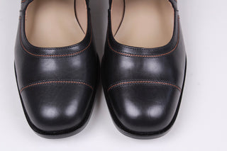 1920s Mary Jane everyday shoe - Black - Ruby