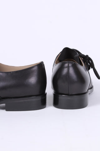 1940s everyday lace-up shoe - black - Ellen