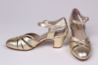 1930s Evening sandal - Gold - Marlene