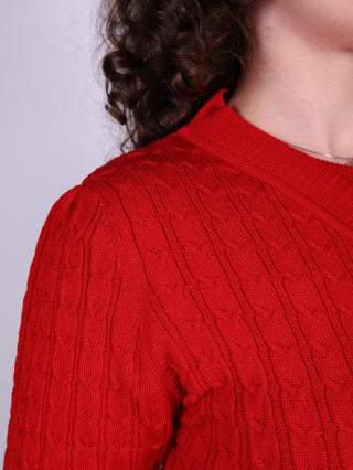 1940s style Cardigan -  Red - Joanne