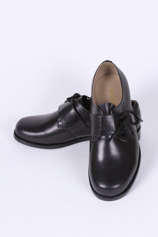 1940s everyday lace-up shoe - black - Ellen