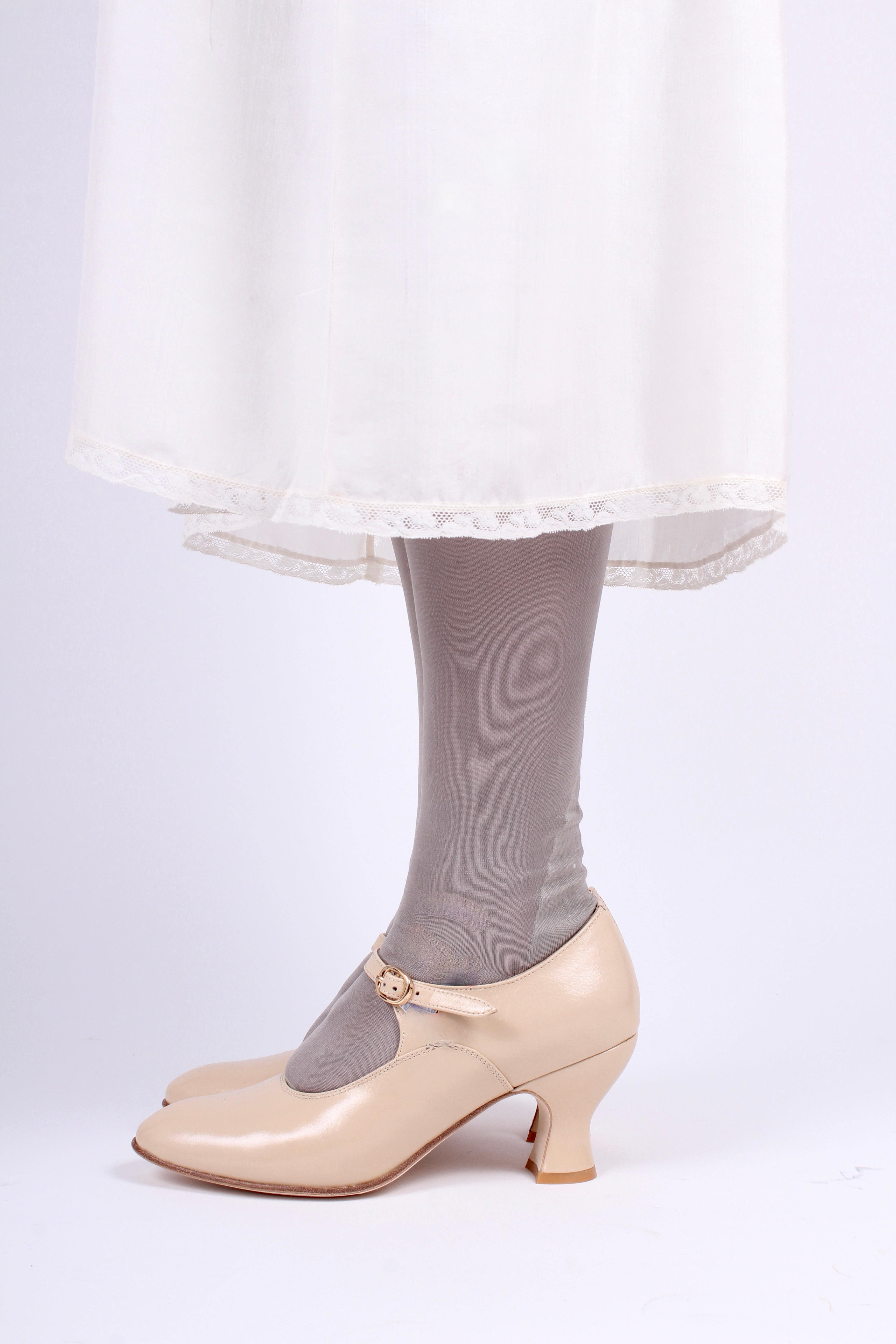 Chaussures Mary Jane Vintage à Talons Hauts Pour Femmes - Style Gatsby Années 1920, Bout Fermé Victorien Élégant