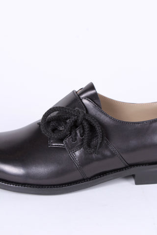 1940s everyday lace-up shoe - black - Ellen